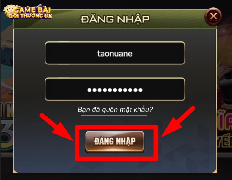 B52 đăng nhập